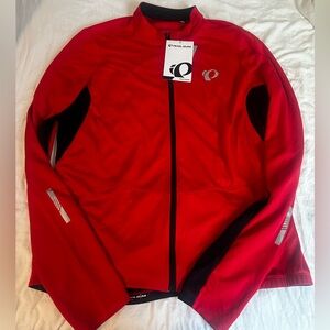 Pearl Izumi. Red XLarge shirt. Pockets on the back. Moisture wicking.